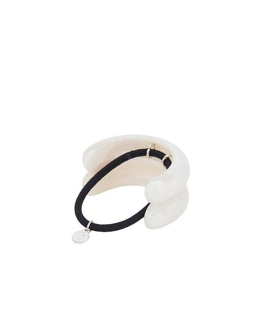 Lelet White Marble Double Arch Pony Cuff