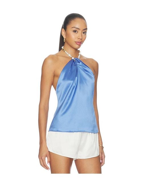retroféte Blue Milani Top