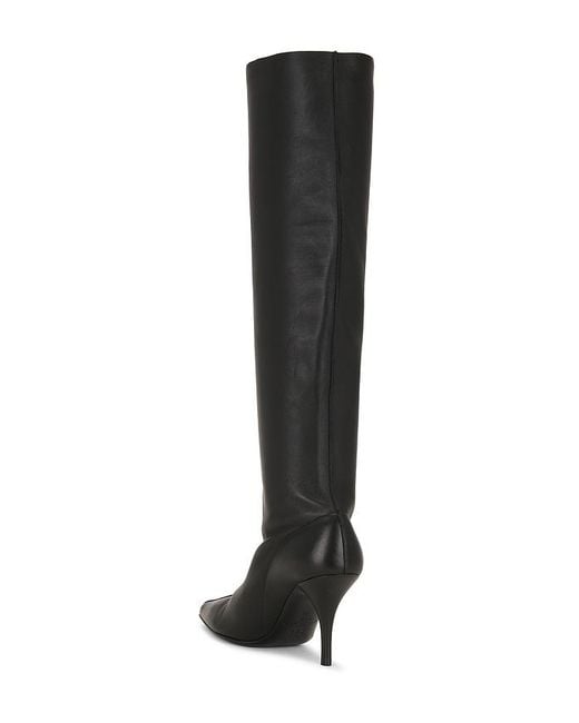 Magda Butrym Black Leather High Boot