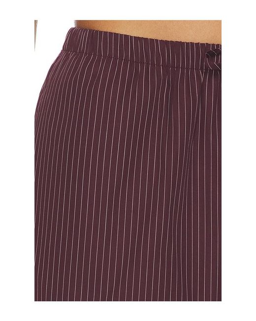 Leset Purple Yoshi Stripe Classic Tie Pant