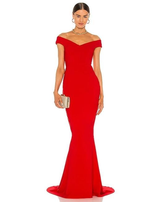 Nookie Red X Revolve Allure Gown