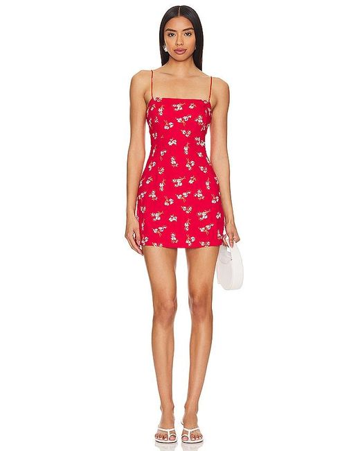 Bardot Red Joie Mini Dress
