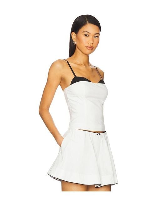 Nia White Fremont Top