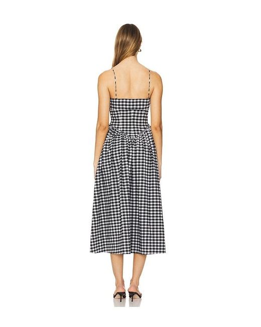 Ronny Kobo Blue Barrett Dress