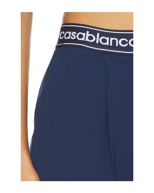 Casablanca Blue Sports Tailored Trouser