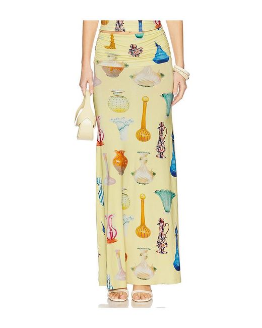 Tyler McGillivary Yellow Jemma Skirt