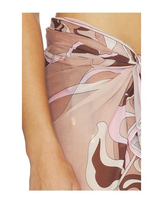 Cin Cin Brown Short Scarf