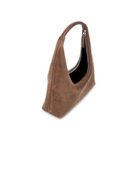 MARGE SHERWOOD Brown Hobo Shoulder Bag