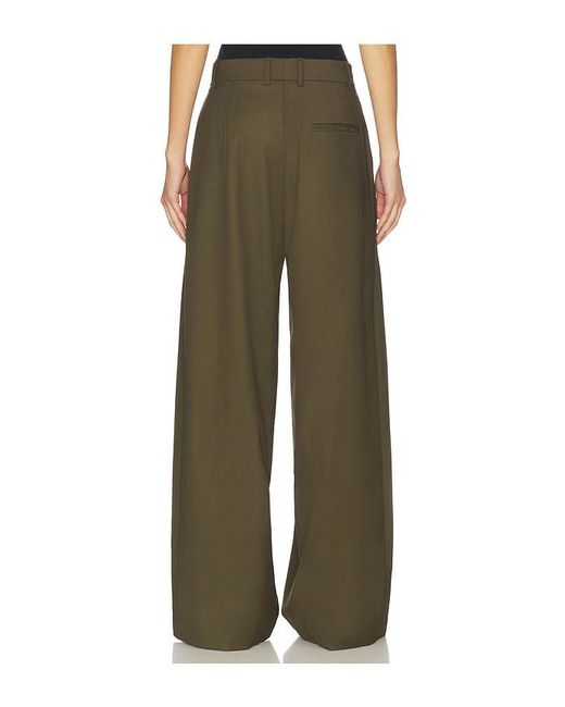 MOTHER OF ALL Green Moa Low Waist Wide Leg