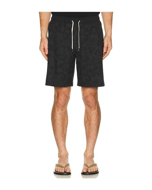 Fair Harbor Black 8 One Shorts for men
