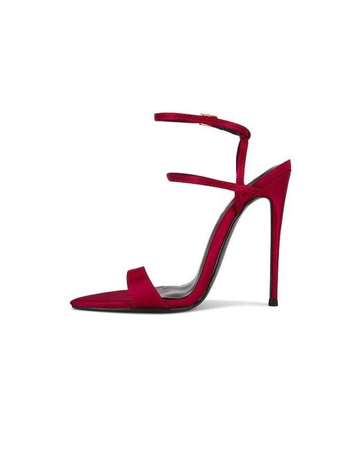 Femme LA Red X Revolve Andx Toe Ring Sandal