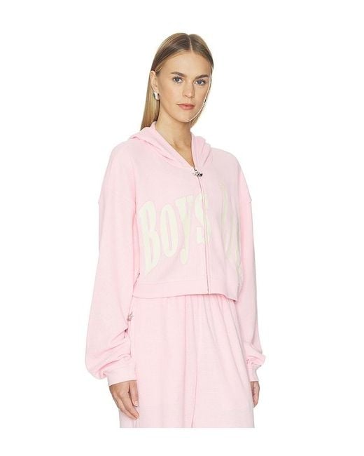 Boys Lie Pink All Star Alex Zip Up