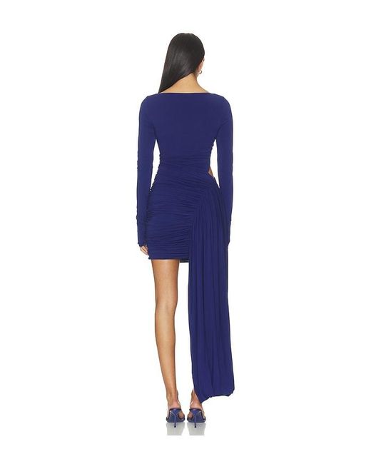 Misha Blue The Sari Long Sleeve Stocking Dress