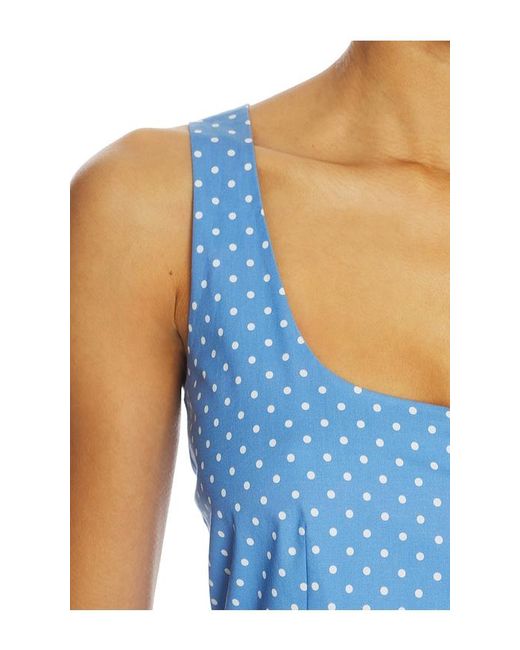 Haven Sleeveless Top En Color Azul Talla (También En Xs, S, M) Caroline Constas de color Blue