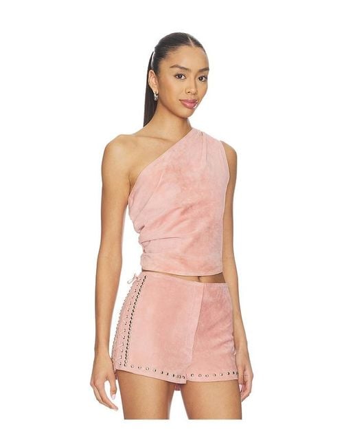 ZUT Pink Laurel Top