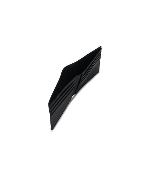 Off-White c/o Virgil Abloh Black Jitney Quote Bifold Wallet for men