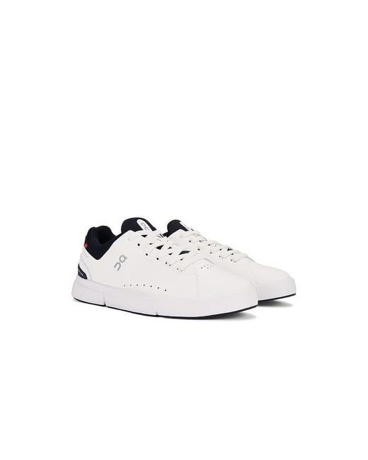 On Shoes White The Roger Advantage Sneakers for men