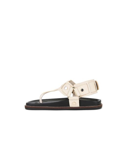 Free People White Suri Square Sandal