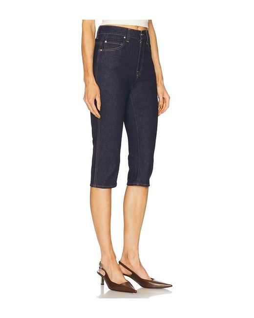 GRLFRND Blue Zoe Capri