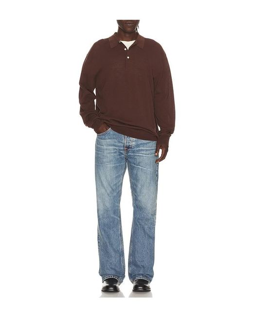 Nudie Jeans Blue Regular Alf Tracks Jeans for men
