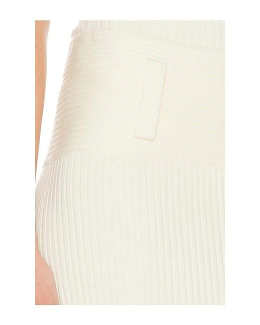 Helsa White Corinne Skirt