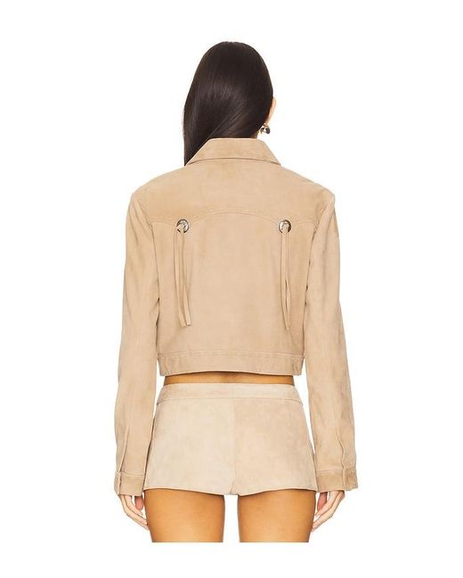 Lamarque Natural X Revolve Luna Cropped Jacket
