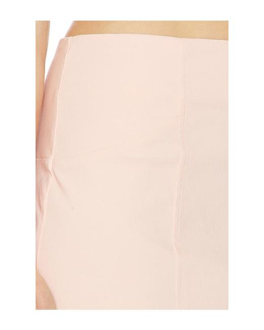 Camila Coelho White Aurora Midi Skirt