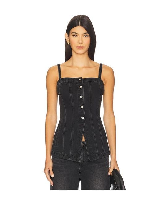 Levi's Black Bustier Tailored