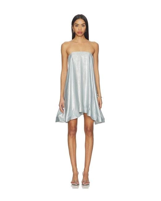 L'idée White Aman Mini Dress