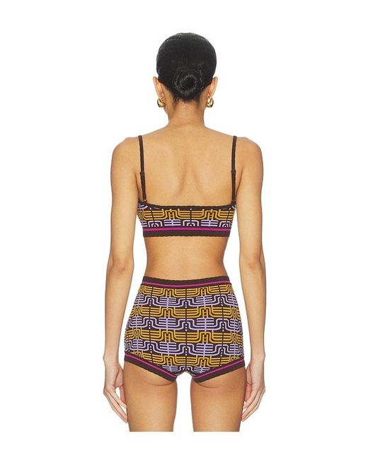 Tropic of C Black Isla Bralette Top