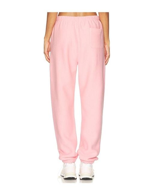 Champion Pink Essentials Reverse Weave Cinched Bottom Sweatpant