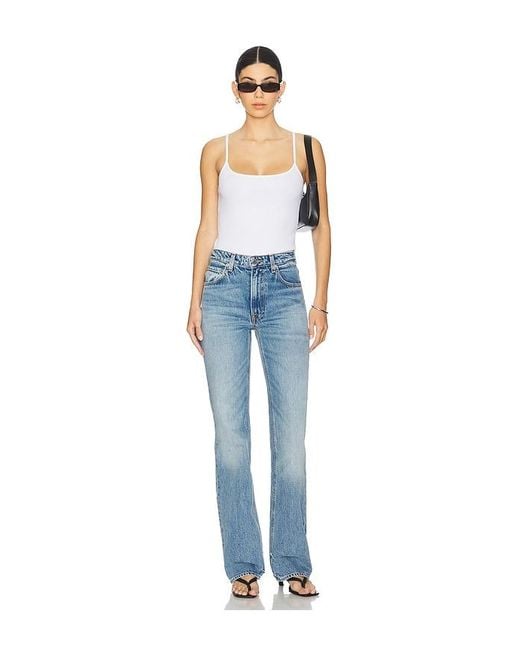 GRLFRND Blue Melanie High Rise Boot Cut
