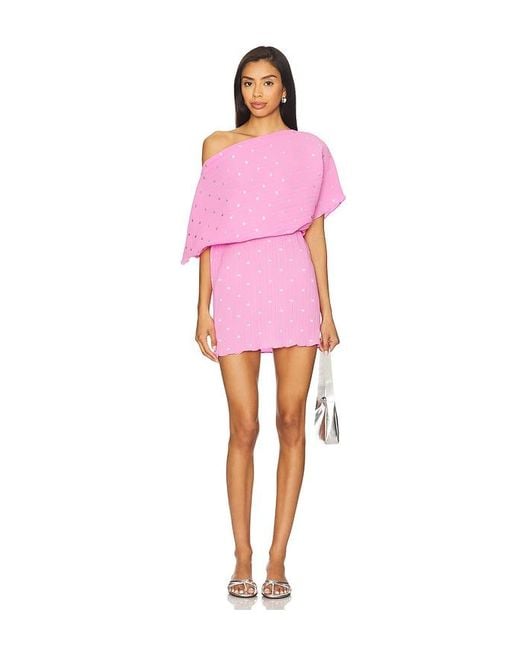 Never Fully Dressed Pink Mini Tilly Dress