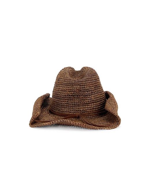 Flora Bella Brown Lai Cowboy Hat