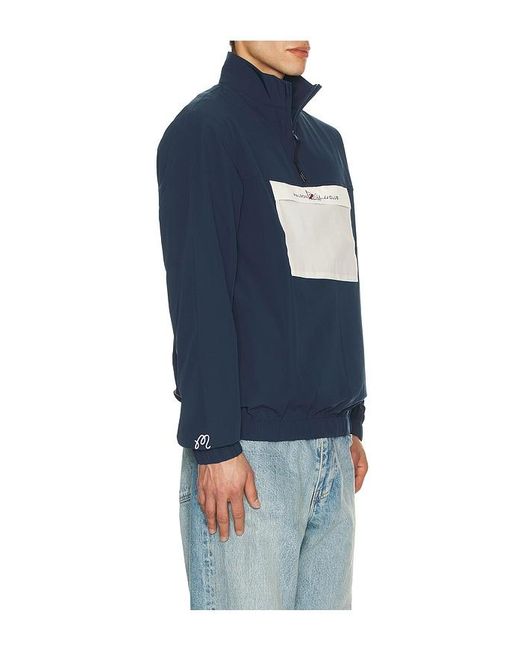 Malbon Blue Cypress Yacht Club Anorak for men