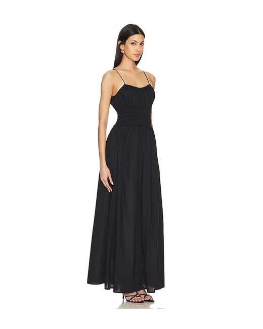 Faithfull The Brand Black Baia Maxi Dress