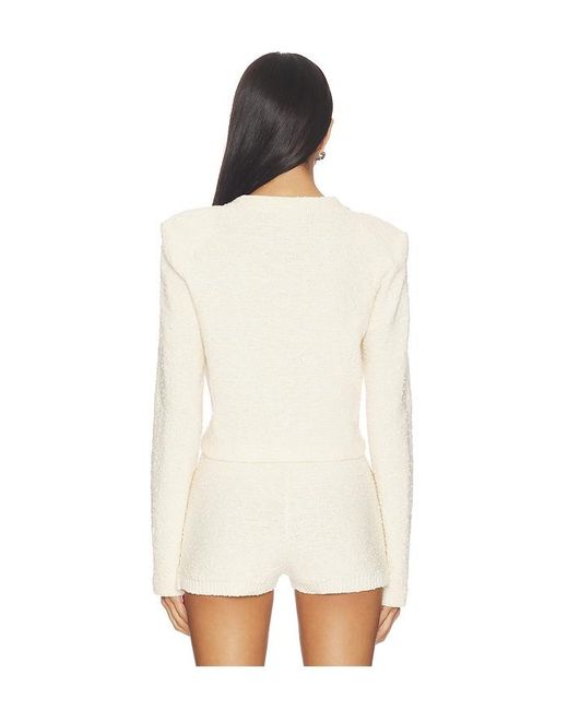 Lovers + Friends White Amelia Cardigan