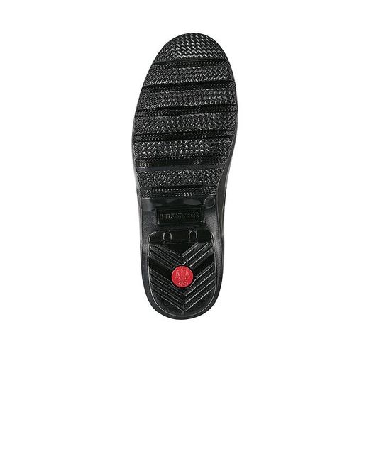 Hunter Black Original Short Gloss Boot