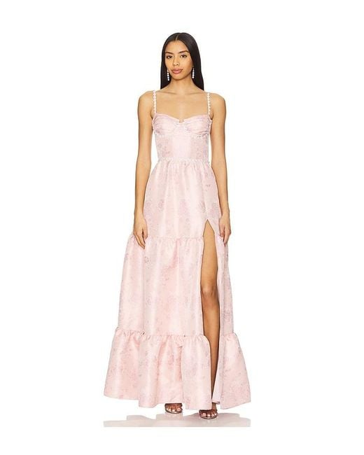 V. Chapman Natural Lucetta Gown