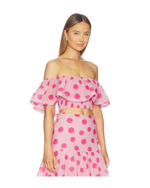 Elliatt Pink Sola Top