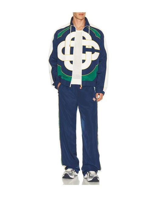 Casablanca Blue Track Pants for men