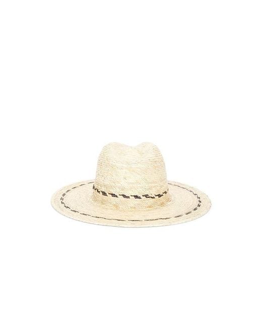 HEMLOCK HAT CO. White Hermosa Fedora Hat for men