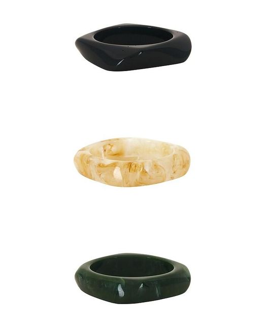 petit moments Black Party Cuff Set Of 3