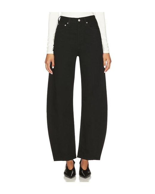 Agolde Black Luna Pieced Jeans