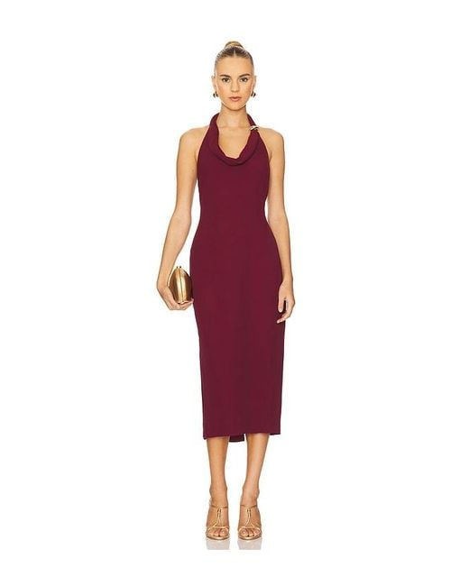 Astr Red Alanna Dress