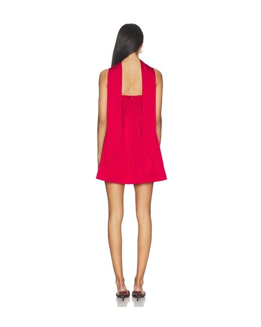 MORE TO COME Red Cordell Mini Dress