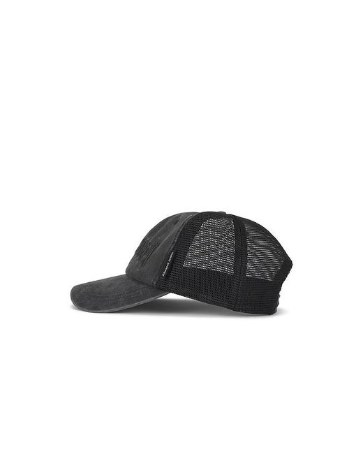 A.Brand Black X Rip Curl Bazza Metal Cap for men