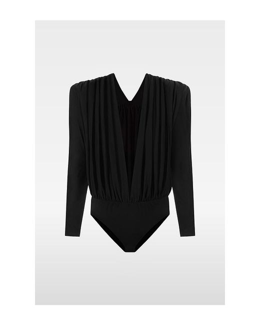 REVOLVE LOS ANGELES Black Rielle Bodysuit