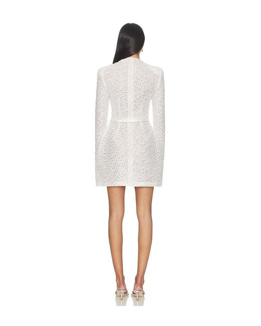Nadine Merabi White Edie Dress