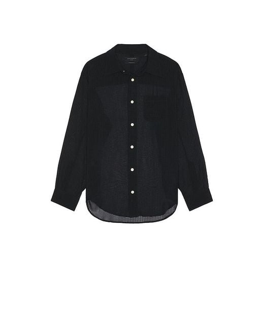 AllSaints Hemd Ando in Black für Herren